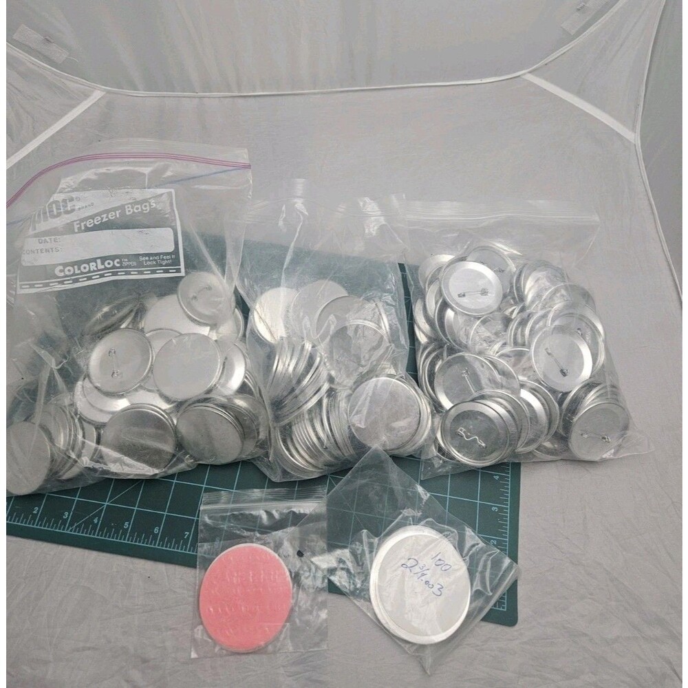Blank Button Making Supplies Round Badge Button Pin Clear Covers